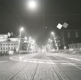 Ulica Świdnicka nocą