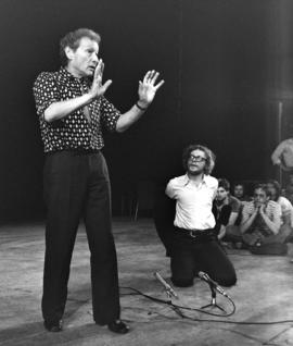 Jean Louis Barrault i Jerzy Grotowski