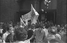Demonstracja 1 maja 1988 we Wrocławiu