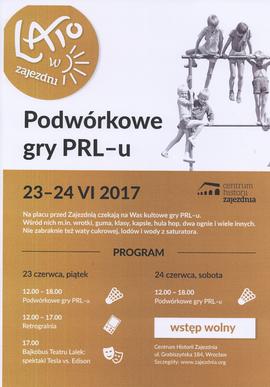 Podwórkowe gry PRL-u.