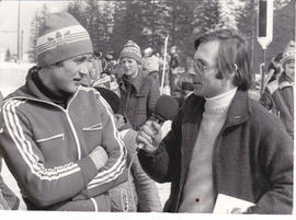 Waldemar Niedźwiedzki z Józefem Łuszkiem
