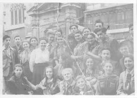 Uczniowie szkoły żydowskiej im. I. L. Pereca w Legnicy na wycieczce w Krakowie