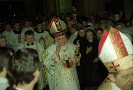 Kardynał Henryk Gulbinowicz w Katedrze Wrocławskiej