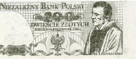 Niezależny Bank Polski - ks. Jerzy Popiełuszko