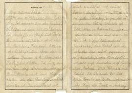 List z obozu koncentracyjnego