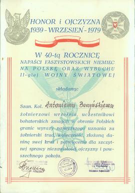 Dyplom uznania