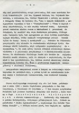 Pierwsze miesiące pobytu arcybiskupa Zygmunta Szczęsnego Felińskiego w Warszawie