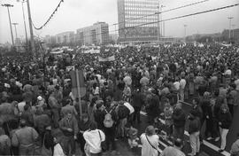 Berlin Wschodni – manifestacja na Alexanderplatz